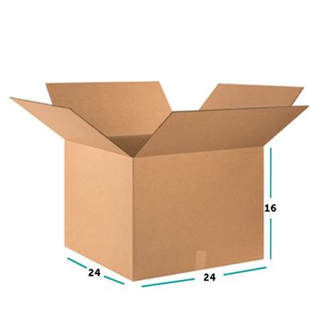 24x24x16 metal box|cardboard box 24x24x16.